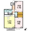パセオプラシード成田 Bの間取り画像