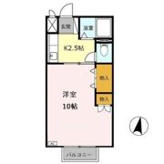 ソシアⅡの間取り画像