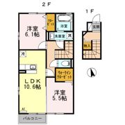 リアンの間取り画像