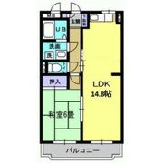 駒西ハイツIの間取り画像