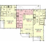 Wood house 本陣の間取り画像