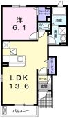 コンフォートⅡの間取り画像