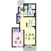 グランベールⅠの間取り画像