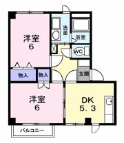 ヴィラ・よつば館の間取り画像