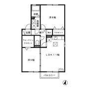 アンビックス利府 六番館の間取り画像