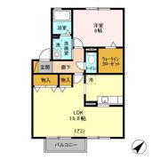 バニュルス Ⅰ・Ⅱ・Ⅲの間取り画像