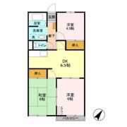 クレール今井 Bの間取り画像