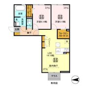 ベイテラス アイリスの間取り画像