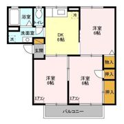 ルピナス幕張の間取り画像