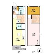 フォンテーヌ シスの間取り画像