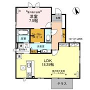 Comfort・E（ｺﾝﾌｫｰﾄ・ｲｰ）の間取り画像