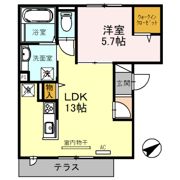 カーサ リバティバランス セカンドの間取り画像