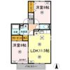 アムール A棟の間取り画像