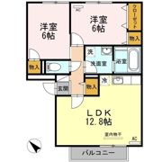 アドミレー樹太 D棟の間取り画像