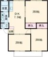 サンハイツ桜の間取り画像