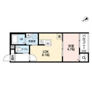 Embellir Trois(アンベリールトロの間取り画像