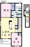 ワイズコンブリオⅥの間取り画像