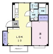 カサベルデⅠの間取り画像