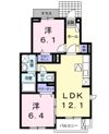 ミルトクラール 1番館の間取り画像