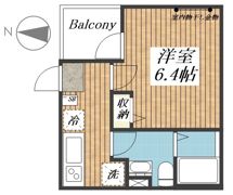 ラフレーズゆりの木の間取り画像