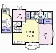 カルムA棟の間取り画像
