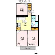 ファーストターフ鎌取 Bの間取り画像