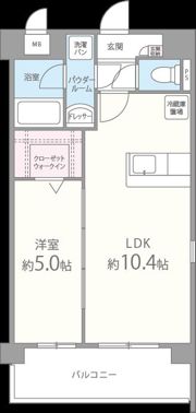 イーハトーブ櫛原の間取り画像