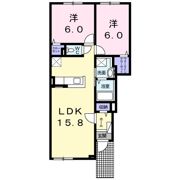 プルメリアⅤの間取り画像