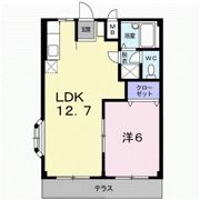 ミューズ松本Ⅰの間取り画像