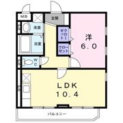 フォレストA．Sの間取り画像