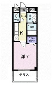 クリザンテーム 山本Ⅱの間取り画像