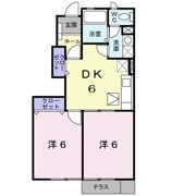 メゾン ド アンソレイエの間取り画像