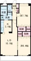 サウス23の間取り画像