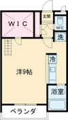 セザンヌ飯村 Bの間取り画像