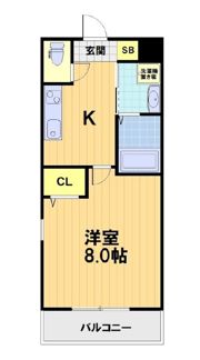 A－mon JR西大路の間取り画像
