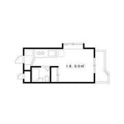 サンライズ国立の間取り画像