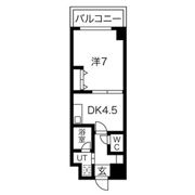 エス・キュート京都下鴨東の間取り画像