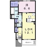 ビアージョ19の間取り画像
