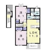 ソレイユの間取り画像