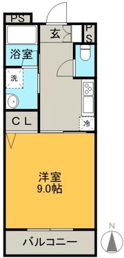 グランドパインの間取り画像