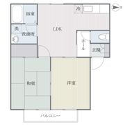 ハミング内橋の間取り画像