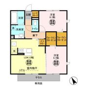 レガート大野原 B・C Bの間取り画像