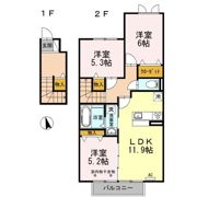 パルティールの間取り画像