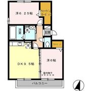 F<エフ>の間取り画像
