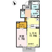 プランドールの間取り画像