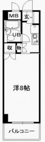 井口クイーンズコートの間取り画像