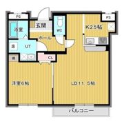 エターナル神山の間取り画像
