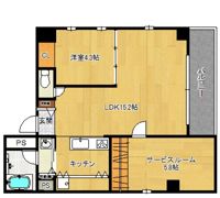87g YOSHIJIMA ave.の間取り画像