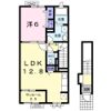 クオーレ Aの間取り画像