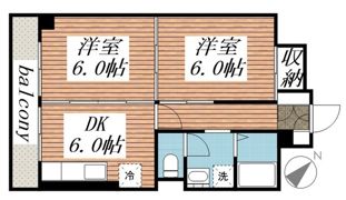 山口マンションの間取り画像